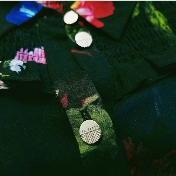 🍒NWOT🍒 TED BAKER SHEER BLOUSE - Picture 5 of 6